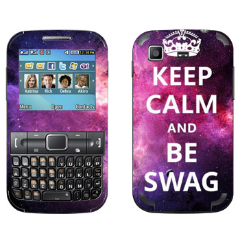   «Keep Calm and be SWAG»   Samsung C3222 Duos