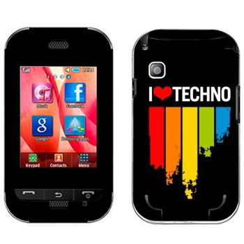   «I love techno»   Samsung C3300 Champ