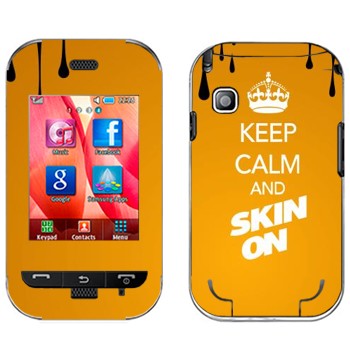   «Keep calm and Skinon»   Samsung C3300 Champ