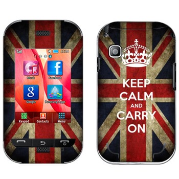  «Keep calm and carry on»   Samsung C3300 Champ