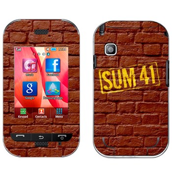   «- Sum 41»   Samsung C3300 Champ