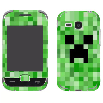   «Creeper face - Minecraft»   Samsung C3312 Champ Deluxe/Plus Duos