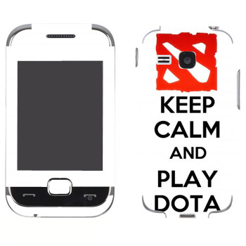   «Keep calm and Play DOTA»   Samsung C3312 Champ Deluxe/Plus Duos