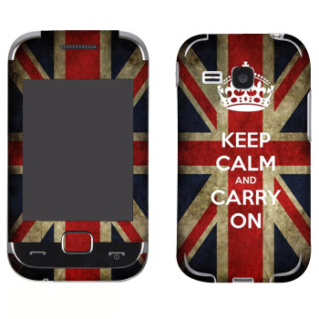   «Keep calm and carry on»   Samsung C3312 Champ Deluxe/Plus Duos