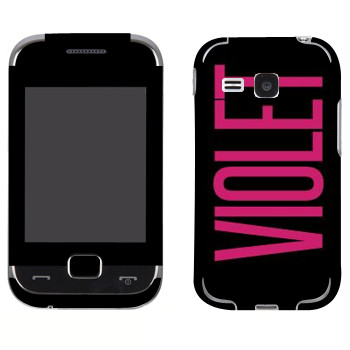   «Violet»   Samsung C3312 Champ Deluxe/Plus Duos