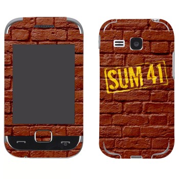   «- Sum 41»   Samsung C3312 Champ Deluxe/Plus Duos