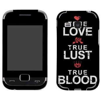   «True Love - True Lust - True Blood»   Samsung C3312 Champ Deluxe/Plus Duos