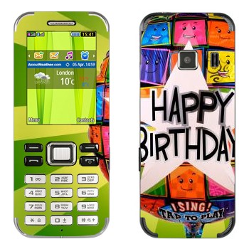   «  Happy birthday»   Samsung C3322