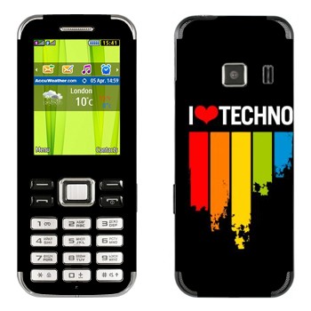   «I love techno»   Samsung C3322