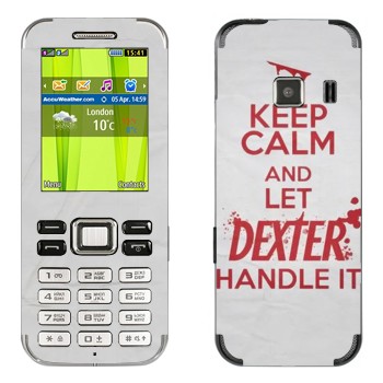  «Keep Calm and let Dexter handle it»   Samsung C3322