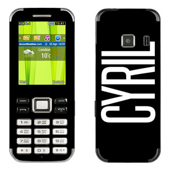   «Cyril»   Samsung C3322