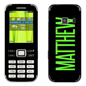   «Matthew»   Samsung C3322