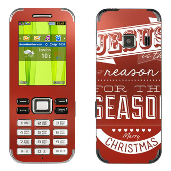   «Jesus is the reason for the season»   Samsung C3322
