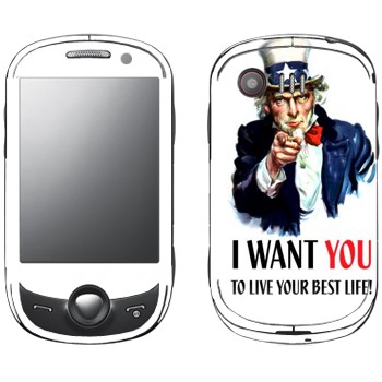   « : I want you!»   Samsung C3510 Corby Pop