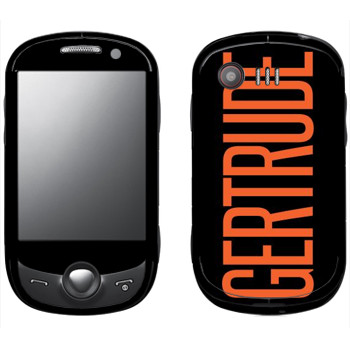   «Gertrude»   Samsung C3510 Corby Pop