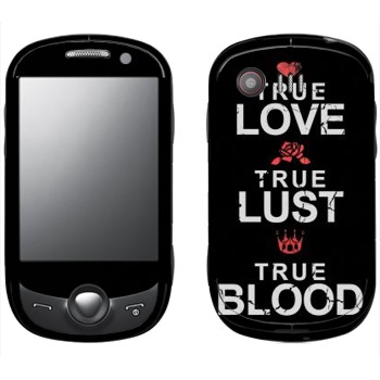   «True Love - True Lust - True Blood»   Samsung C3510 Corby Pop