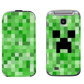   «Creeper face - Minecraft»   Samsung C3520