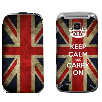   «Keep calm and carry on»   Samsung C3520