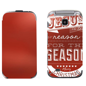   «Jesus is the reason for the season»   Samsung C3520