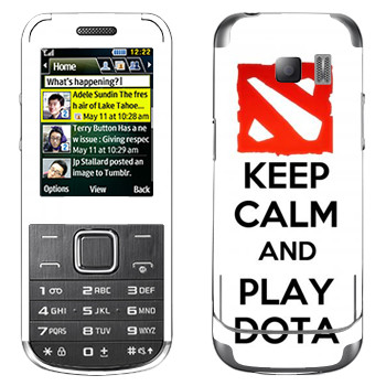   «Keep calm and Play DOTA»   Samsung C3530