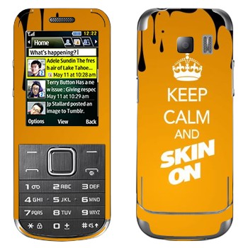   «Keep calm and Skinon»   Samsung C3530