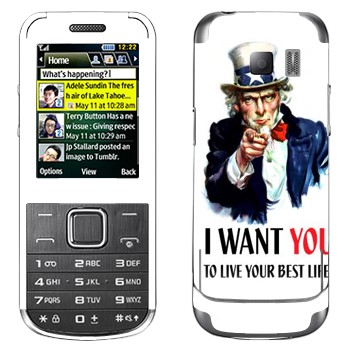   « : I want you!»   Samsung C3530