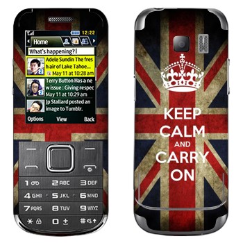   «Keep calm and carry on»   Samsung C3530