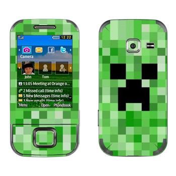   «Creeper face - Minecraft»   Samsung C3752 Duos