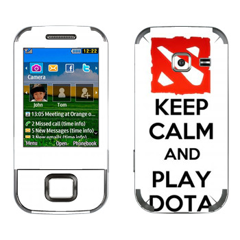   «Keep calm and Play DOTA»   Samsung C3752 Duos
