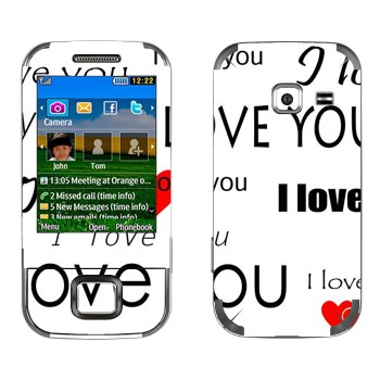   «I Love You -   »   Samsung C3752 Duos