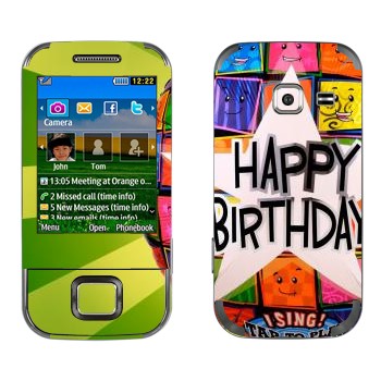   «  Happy birthday»   Samsung C3752 Duos