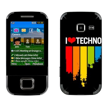   «I love techno»   Samsung C3752 Duos