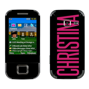   «Christina»   Samsung C3752 Duos