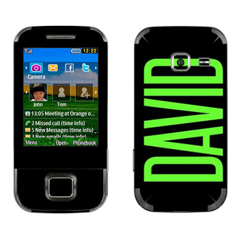   «David»   Samsung C3752 Duos