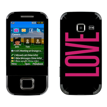   «Love»   Samsung C3752 Duos