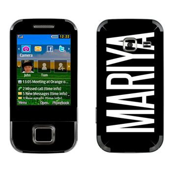   «Mariya»   Samsung C3752 Duos