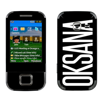   «Oksana»   Samsung C3752 Duos