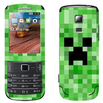   «Creeper face - Minecraft»   Samsung C3782 Evan