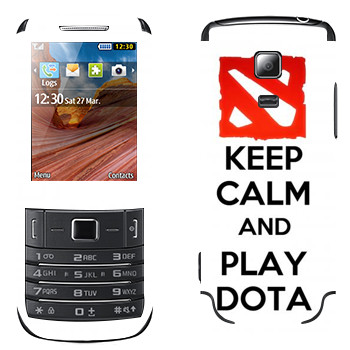   «Keep calm and Play DOTA»   Samsung C3782 Evan
