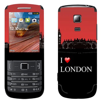   «I love London»   Samsung C3782 Evan