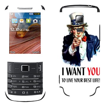   « : I want you!»   Samsung C3782 Evan