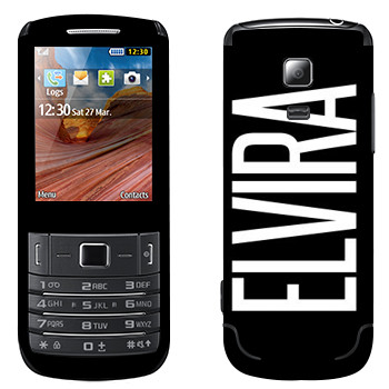   «Elvira»   Samsung C3782 Evan