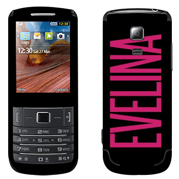   «Evelina»   Samsung C3782 Evan