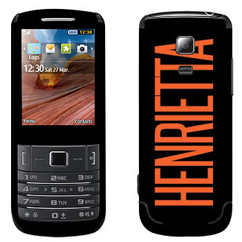   «Henrietta»   Samsung C3782 Evan