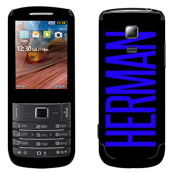   «Herman»   Samsung C3782 Evan