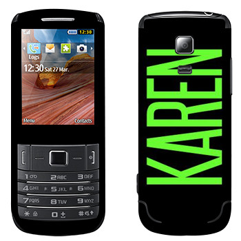   «Karen»   Samsung C3782 Evan