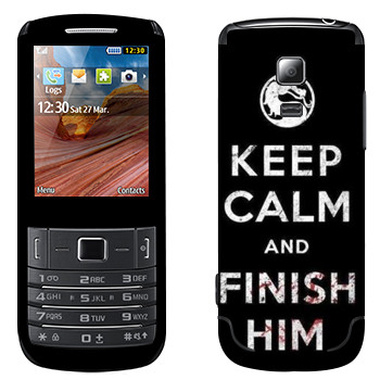   «Keep calm and Finish him Mortal Kombat»   Samsung C3782 Evan