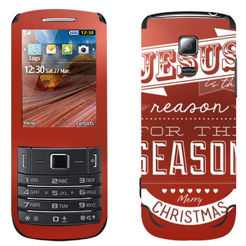   «Jesus is the reason for the season»   Samsung C3782 Evan