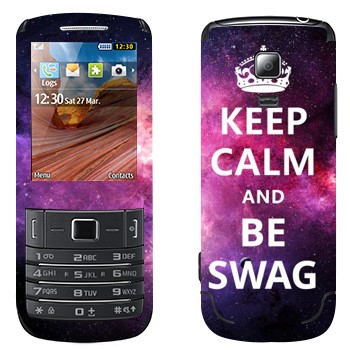   «Keep Calm and be SWAG»   Samsung C3782 Evan