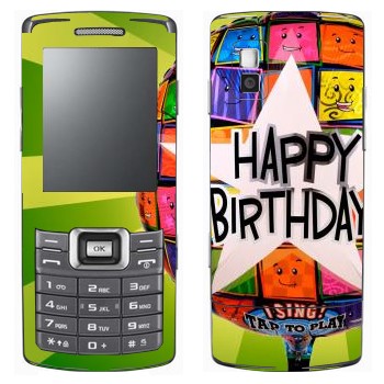   «  Happy birthday»   Samsung C5212 Duos